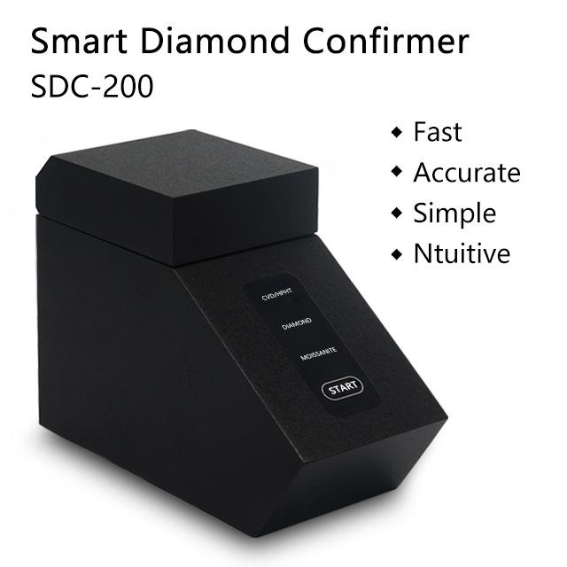 Diamond CVD HPHT Moissanite Tester Inlaid mounted Diamond tester