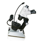 Fable New Generation Swing Arm 10.0X-64X Gem Trinocular Leica lens Microscope