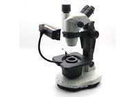 Gemology School Stereo Zoom Trinocular Microscope Magnification 10X - 67.5X