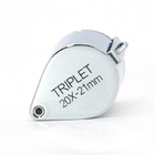 21mm Lens 20X Gem Identifying Jewelry Loupe Triplet Type