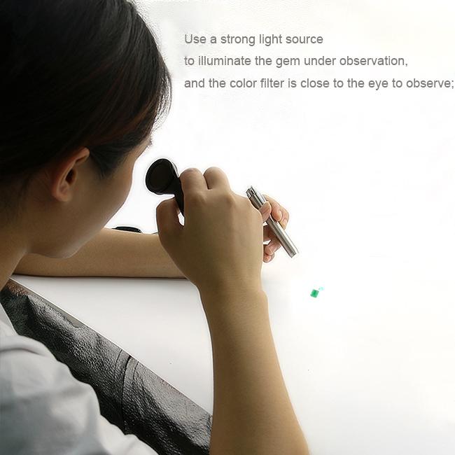 Gemstone Tool Accessories 25mm Optical Glass Chelsea Filter with 25mm ...
