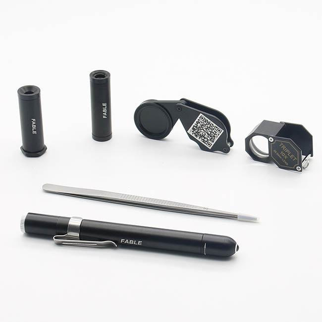 Portable Gemological Equipment Gem Testing Kit 6 Gem Jewllery Testing