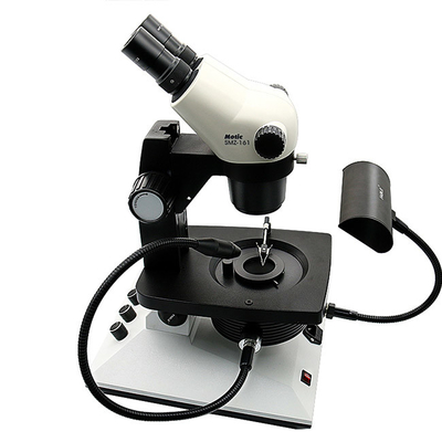 WF10X Eyepiece Swing Arm Gem Binocular Microscope 110mm Distance