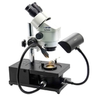 Gem Microscope Swing arm type with 7W high brightness LED bottom light source
