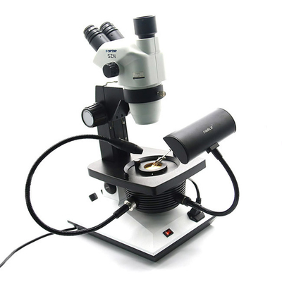 Trinocular Gemology Microscope with Color Temperature of 6000k  - 7000k