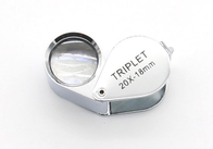 Small Pocket Jewelry Loupe with Triplet Lenses Magnification 20X