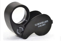 Promotion Jewelry Loupe with LED light and Magnification of 10X and Size of lens is 25mm