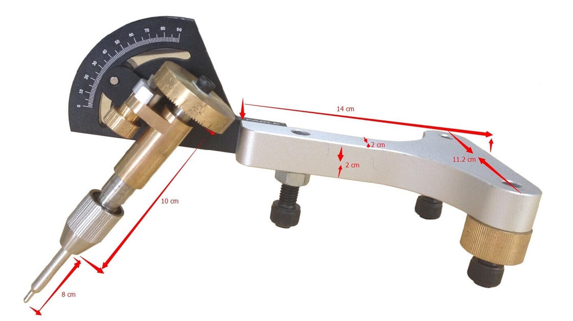 96 and 64 Wheel Index faceting arm for Lapiary Machine with Higher accuracy