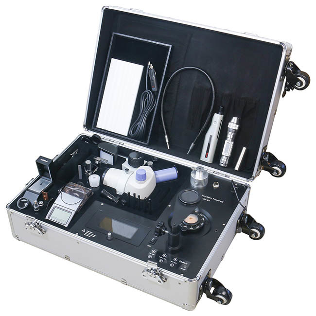 Mobile Gemstone Laboratory With 20 Kinds Of Gemological Instrument 20 Items