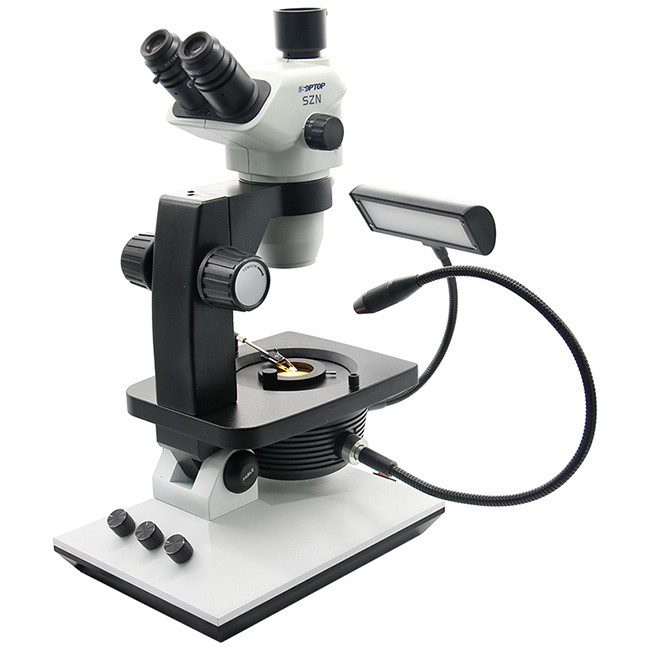 Fable Trinocular Gem Microscope Swing Arm 10X-67.5X  for Gemological laboratory