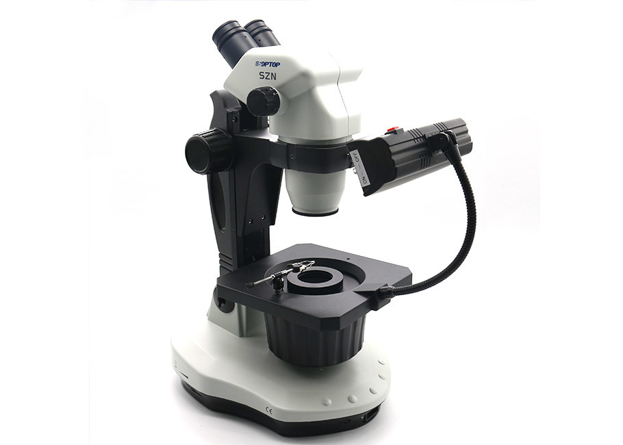 Oval base Generation 3rd Swing arm type Gem Microscope With F07 binocular lens